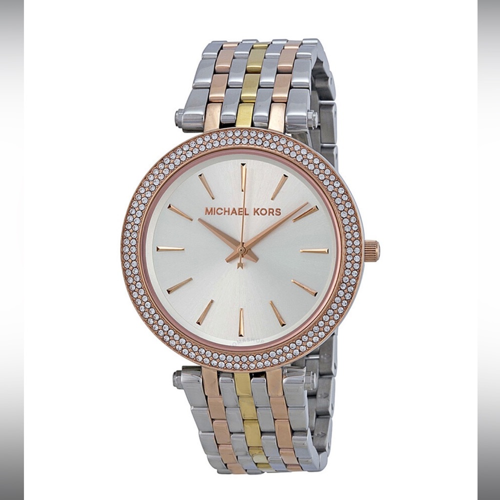 MICHAEL KORS Darci Silver Dial Ladies Watch